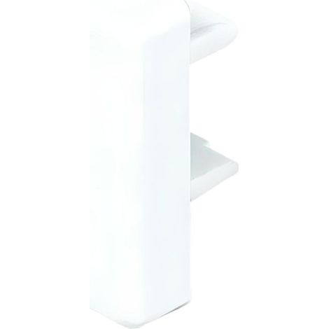 Embout pour goulotte, moulure 20 x 12,5 mm - Blanc - EFAPEL - 10035ABR