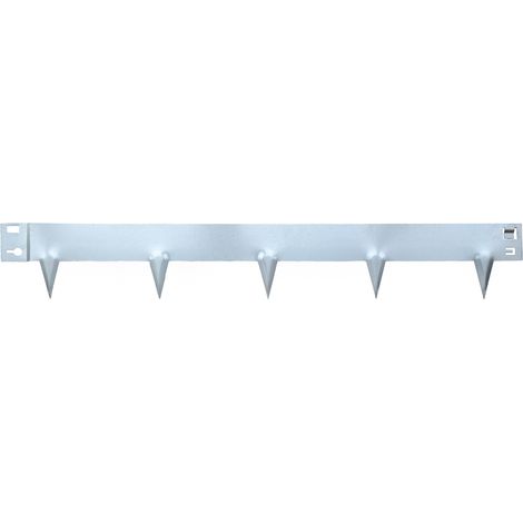 Bordure de jardin en acier galvanisé 16 x 106 cm Flexible - Par