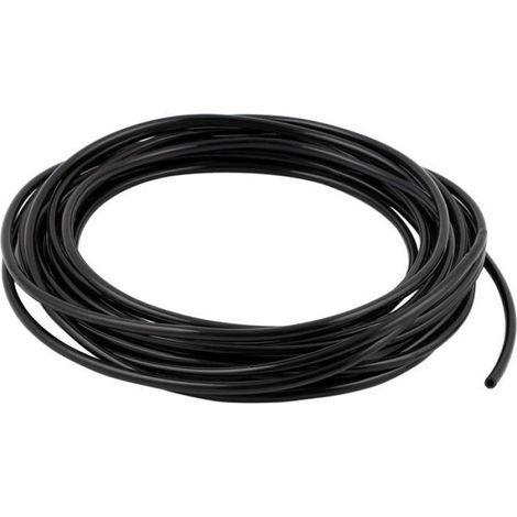 sourcingmap Tuyau Air Comprimé 4 x 2.5mm Pneumatique Compresseur Air PU Tuyau Tube Durite 6m Noir MICRODERMABRASION