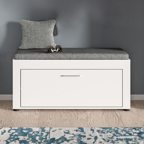 Jam banc avec coussin 1 abattant blanc. (1/5)