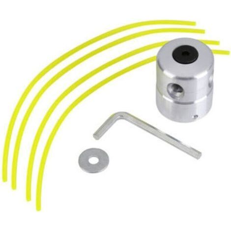 Accessoires de Tonte en Aluminium avec Fil de Couleur Aléatoire - Tête de Coupe Lumineuse pour Tondeuse - (1/4)