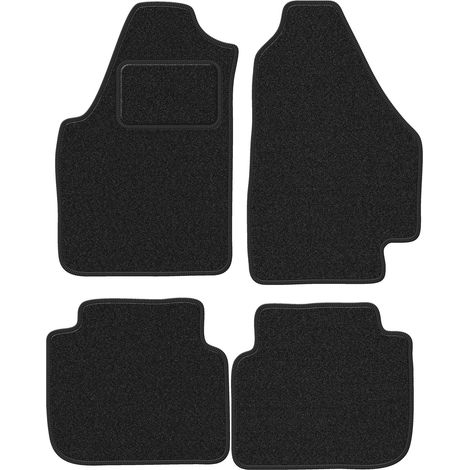 Tappetini auto in velluto per: Lancia Musa monovolume (2004-2012) antracite (1/5)