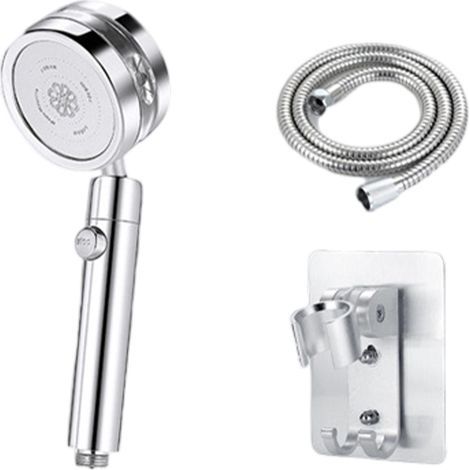 Pommeau de douche turbocompressé, bouton de douche haute pression avec interrupteur et1.5Tuyau de riz (1/5)