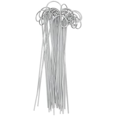 Crochets pour étiquettes de plantes, 30Pcs Marqueurs jardin Piquet porte-étiquette plantes en acier inoxydable, piquet signalisation fleurs, pot, semences - (1/5)