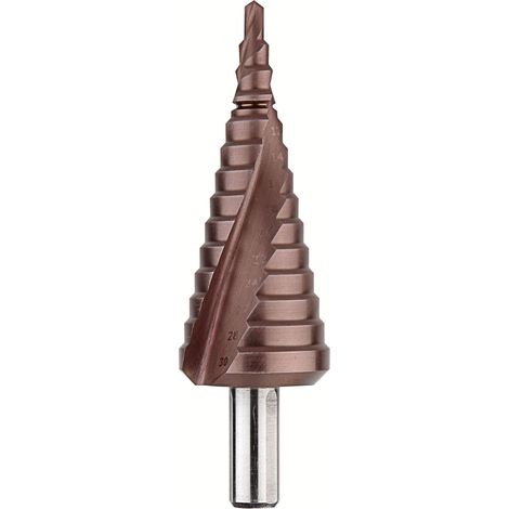 Foret métal étagé Colbalt TIALN perçage de Ø4 à 30 mm - 502B (1/2)