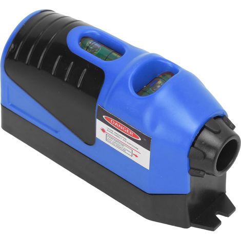 Laser-ABS-Wasserwaage 90° vertikal, Infrarot, tragbar, handlich, 650 mm, blau (1/5)