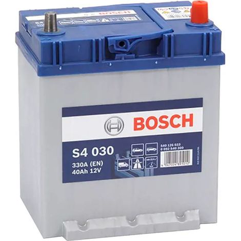 Bosch S4030 Batería de Coche 40Ah 330A EN