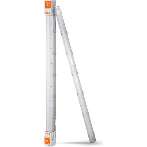 Ledvance LED Feuchtraumleuchte Submarine 126 cm G13 16 W grau Lichtleisten