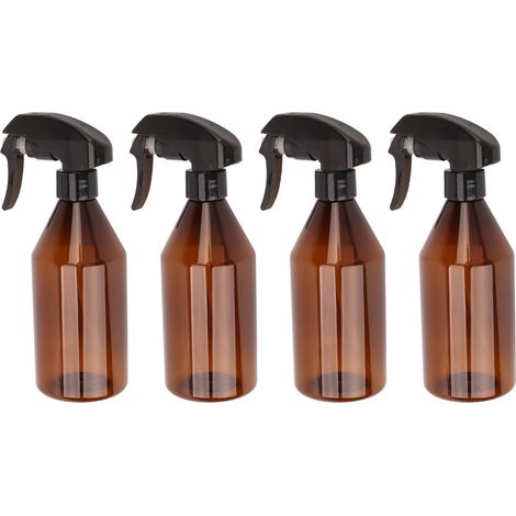 Pulvérisateur Vide 300ml - Bouteille Spray Robuste Et Réutilisable - Pour Nettoyage Jardin Coiffure - Lot De 4 (1/5)