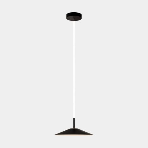 Sospensioni H Surface LED 27.7 Bianco caldo - 2700K ON-OFF Nero 1207lm