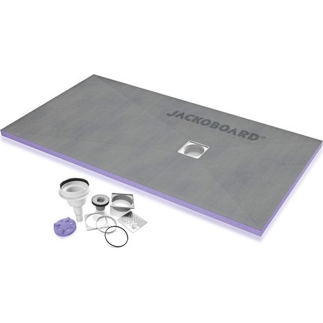 Jackon Aqua Decentral piatto doccia 1800x900x40mm con scarico verticale libero (4512098 + 4512008) (1/5)