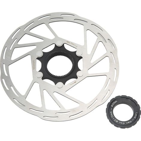 Disque de frein vélo 160mm, rotor central verrouillage creux, accessoire VTT (1/5)