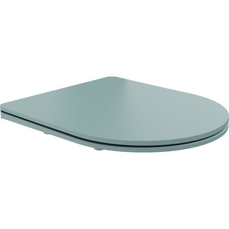 Mexen tapa de inodoro de ca铆da lenta slim, duroplast, verde claro mate - 39740048 (1/4)