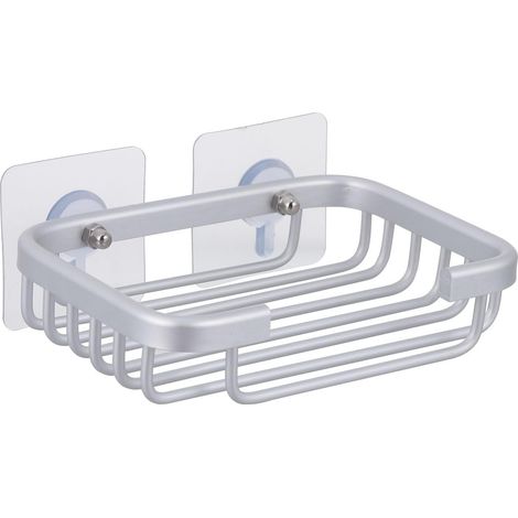 Aluminum Bathroom Soap Dish No Drilling Required Stainless (1/5)