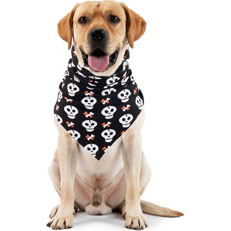 Écharpe triangulaire bandana pour chien d'Halloween (1/5)