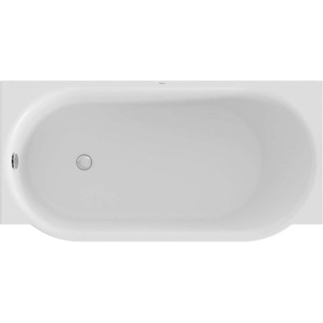 Ravak ARC - Bañera 160x75 cm, blanca CE81000000 (1/5)