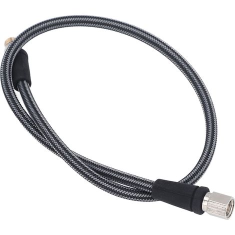 Tuyau de détendeur haute pression pour plongée sous-marine, professionnel, en fibre de carbone tissée, flexible et sûr, 65 cm / 25,6 pouces (1/5)