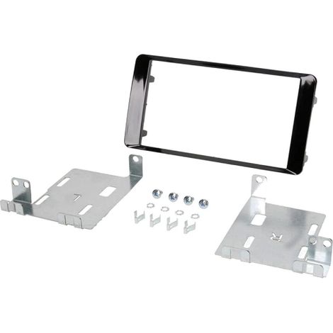 Kit Facade Autoradio KA486A compatible avec Mitsubishi ASX ap14 Noir Laque
