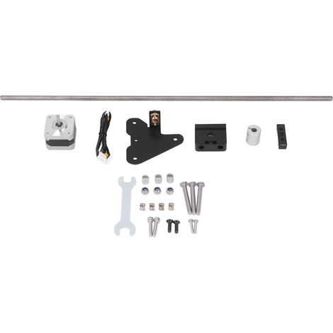 Kit de mise à niveau double axes Z pour pièces d'imprimante 3D CR10 avec vis mère de 515 mm, moteur de 4 mm