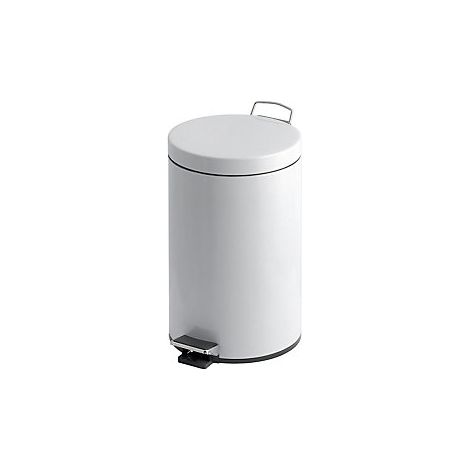 Colector de residuos con pedal y cubo interior de plástico 