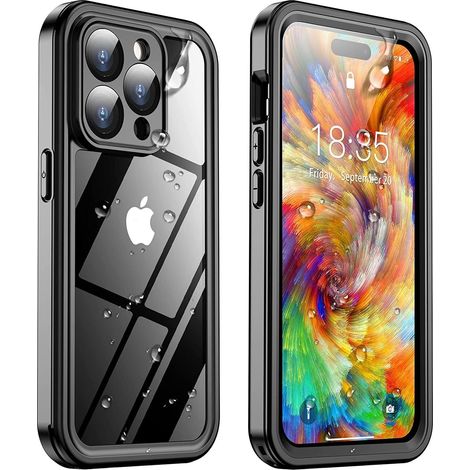Handyhülle Smartphone-Hülle iPhone 14/ iPhone 14 Pro Hülle Case dünn Wasserdicht   Schutzhüllen für iphone 14/14 pro Stoßfest Case 360 Grad Schutzhülle (1/5)