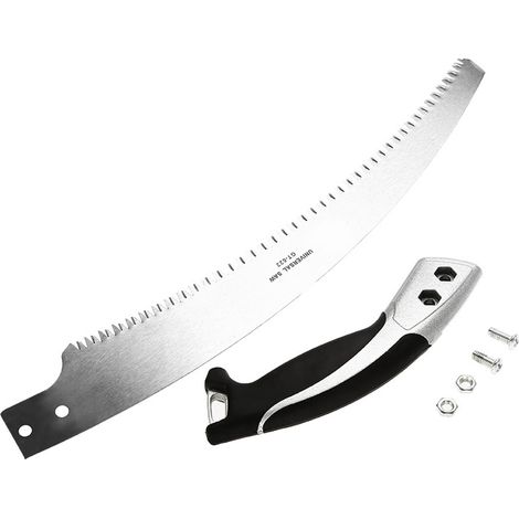 Scie Courbe de Jardin de 330mm avec Manche en Aluminium de Haute Qualité - KZQ (1/2)