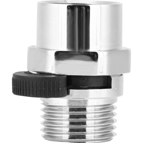 Raccord de commande de pommeau de douche, raccord d'arrêt d'eau pour pistolet de douche, vanne d'adaptation à ouverture rapide, régulateur de débit de douche (1/5)