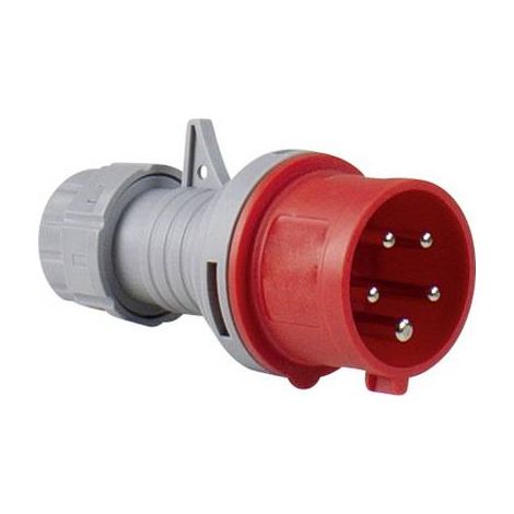 As-Schwabe Conector eléctrico CEE 16 A negro 400 V 16 A