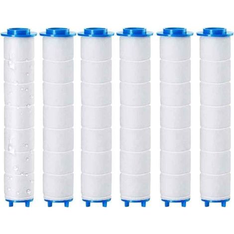 Stück 9,5 x 2 cm Duschkopffilter, austauschbar, Duschkopffilter für abnehmbare Duschköpfe, Umkehrosmose, Chlor- und Fluorid- sowie Partikelfiltration (9,5 x 2 cm) (1/5)