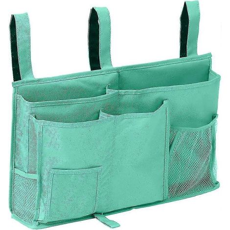Organisateur de lit superposé, panier de rangement de chevet, poche de rangement pour lit superposé, organisateur de chevet suspendu pour lit superposé (1/5)