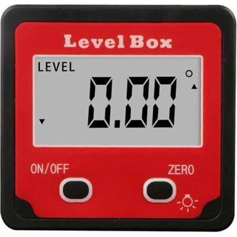 Digital Level Protractor Inclinometer, For Carpentry / Building / Automotive (1/5)