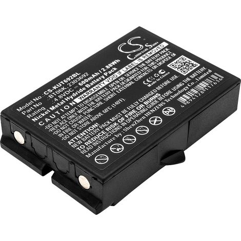 Batterie 4.8V 600mAh pour commande de grue IKUSI (BT06K)