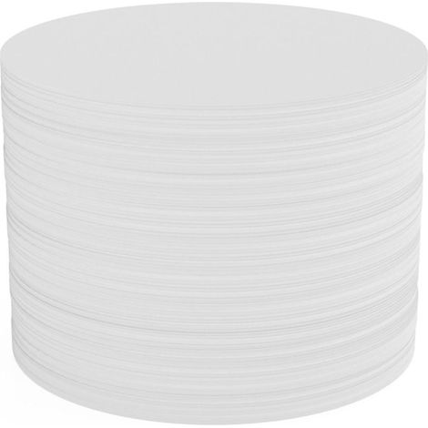 Magnetoplan Kommunikationskarte rund, Ø 100 mm, 500 Stück, weiß, D 100 mm, 500 BL 500 Stk