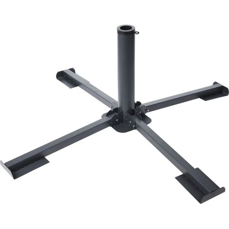 Support de parasol pour dalles de pavage 40x40 cm (1/2)