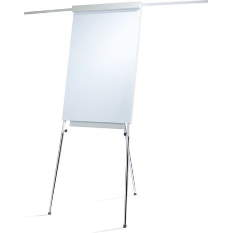 Chevalet 70 x 105 cm - Tableau blanc - Magnétique (1/3)