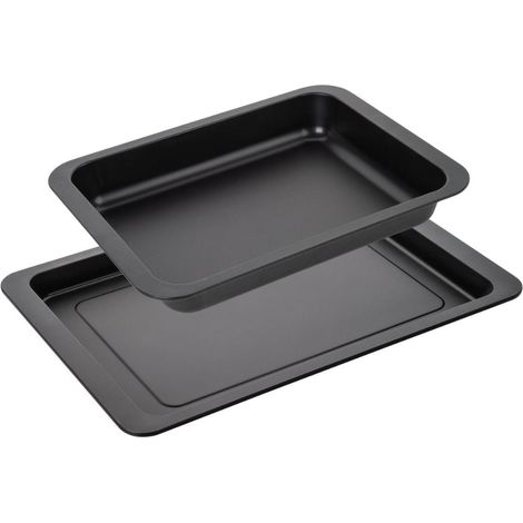 Ensemble de 2 plats de four rectangulaires 42 x 29 cm et 36 x 27 cm Zenker Special Countries