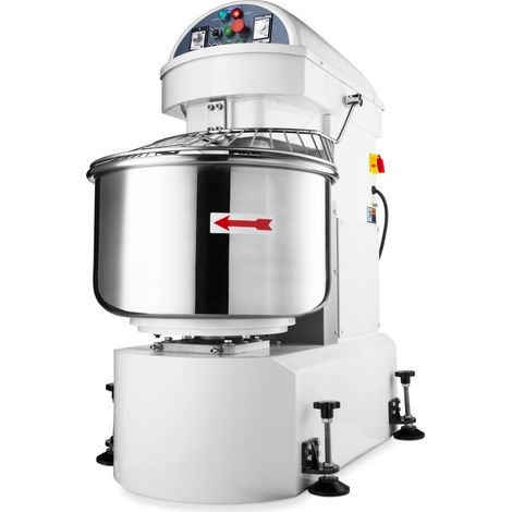 Pétrin professionnel 100 litres - 64kg - 2 vitesses - Maxima