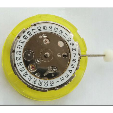 Weißes Uhrwerk 2813, drei Zeiger, automatisches mechanisches Uhrwerk 8215/8205 mit Einzelkalender (1/4)