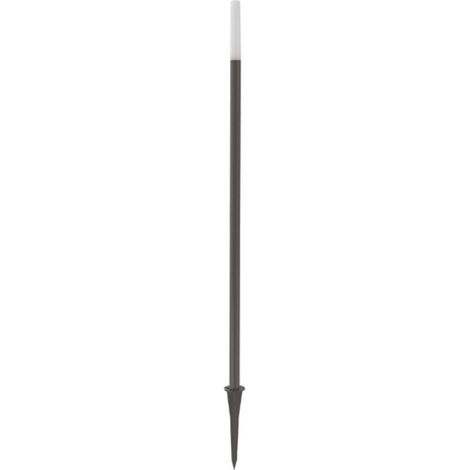 Poteau d'éclairage led gea led ges2434c ip65 h80 3000 en aluminium méthacrylate