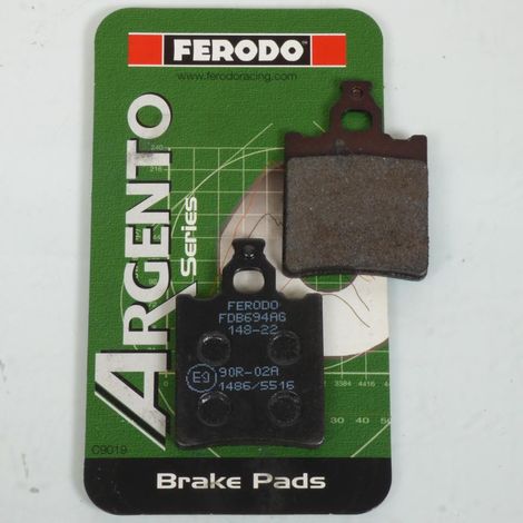 Plaquette de frein Ferodo pour Moto Beta 350 M4 2004 à 2006