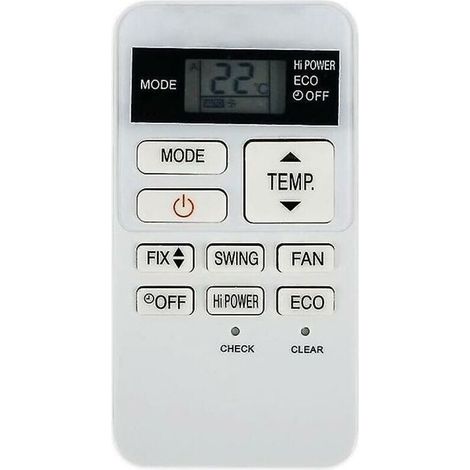 Replacement air conditioning controller compatible with Toshiba RAS-07BKV-E and RAS-077SKV-E6