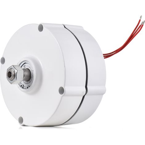 Generatore di corrente alternata trifase a magneti permanenti da 400 W e 12 V con magneti NdFeB per turbine eoliche (1/4)