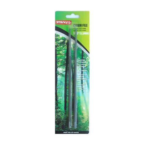 Lot 2 Lime D'Affutage Pour Tronçonneuse Ø: 5,5mm