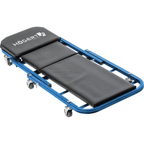 Högert Technik, Établi de avec fonction de, Siège 2 en 1, Tabouret, Inclinaison réglable, 6 Roulettes, Construction de Acier, Revêtement sans dommage, Capacité de Charge de 150 kg (1/2)
