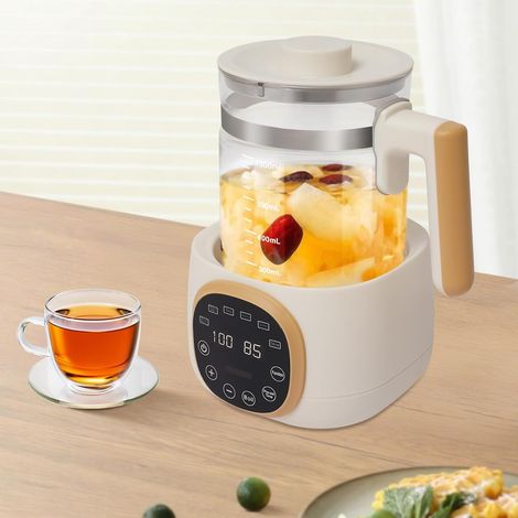 Chauffe-biberon électrique pour bébé 1,3 l - Chauffe-lait et biberon - Chauffe-biberon portable avec fonction de maintien au chaud et affichage LED - Contrôle précis de la température de 37 à (1/5)