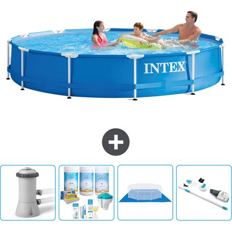 Frame Pool Rund - 366x76 cm - 5-teilig S21029 (1/4)