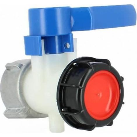 Accessoire - Sotralentz - Vanne cuve - Écrou S75X6 - Sortie S60X6 - Compatible cuve 1000L (1/4)
