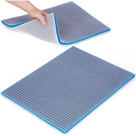 x Aquariumfilterwatte – für Aquarien- und Teichfiltration – 30 x 20 x 2 cm – Wiederverwendbare 8D-Filtermatten – Zuschneidbar (1/5)
