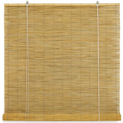 Tenda a rullo per interni 150 x h 300 cm in bamboo