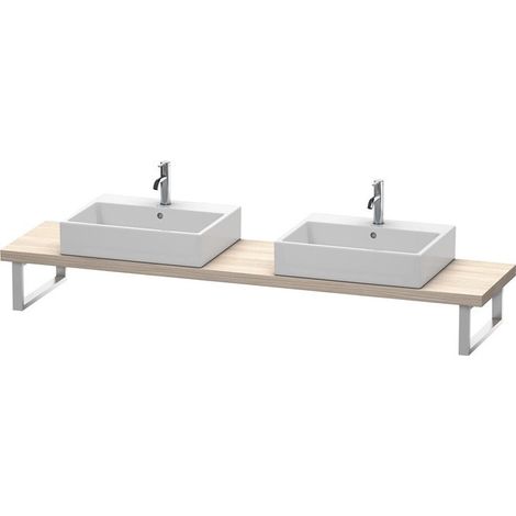 Console Duravit UNIVERSAL 480xbis 800x45mm pin argenté